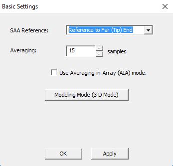 shapearray|Demo ShapeArray Guide : Measurand Support.